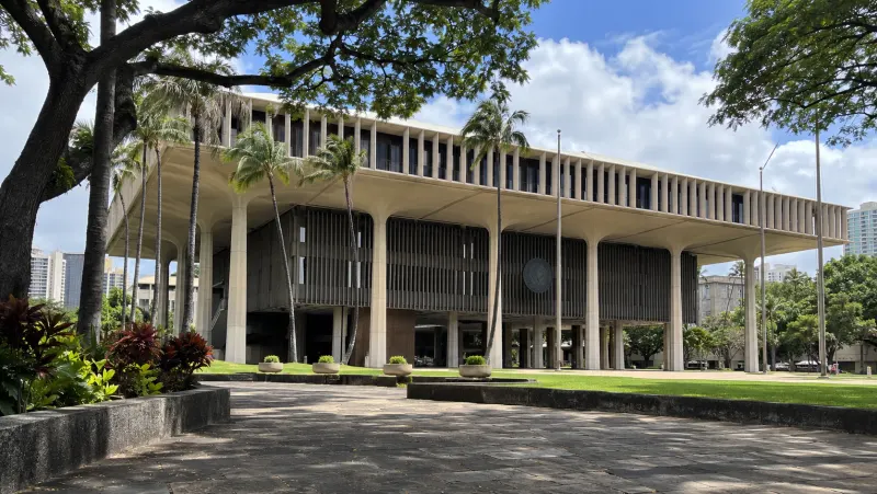 Hawaiʻi State Capitol in Honolulu