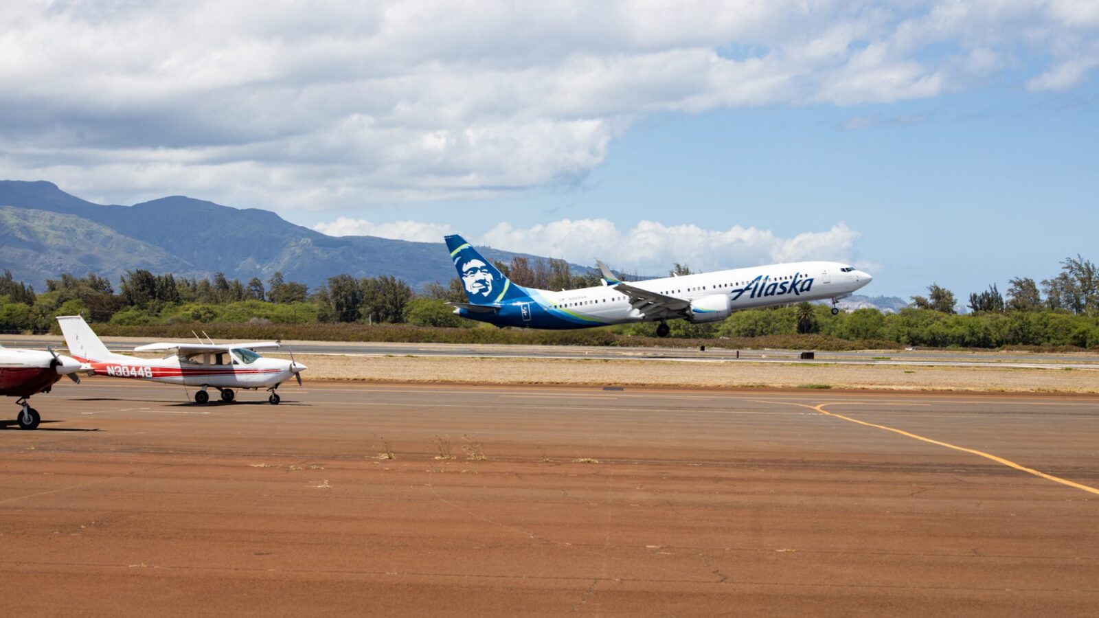 Kahului Airport, Maui.