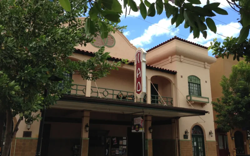 Historic ʻĪao Theater on Market Street in Wailuku